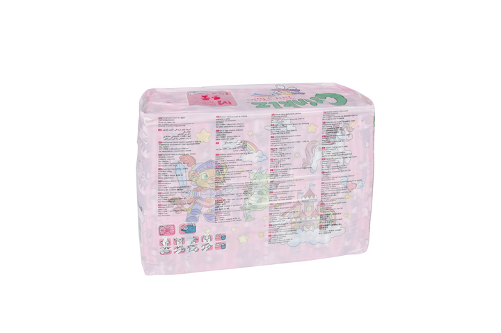 Crinklz Fairy Tale adult diaper polybag rear view