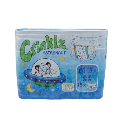 Crinklz Astronaut adult diaper polybag 3D model