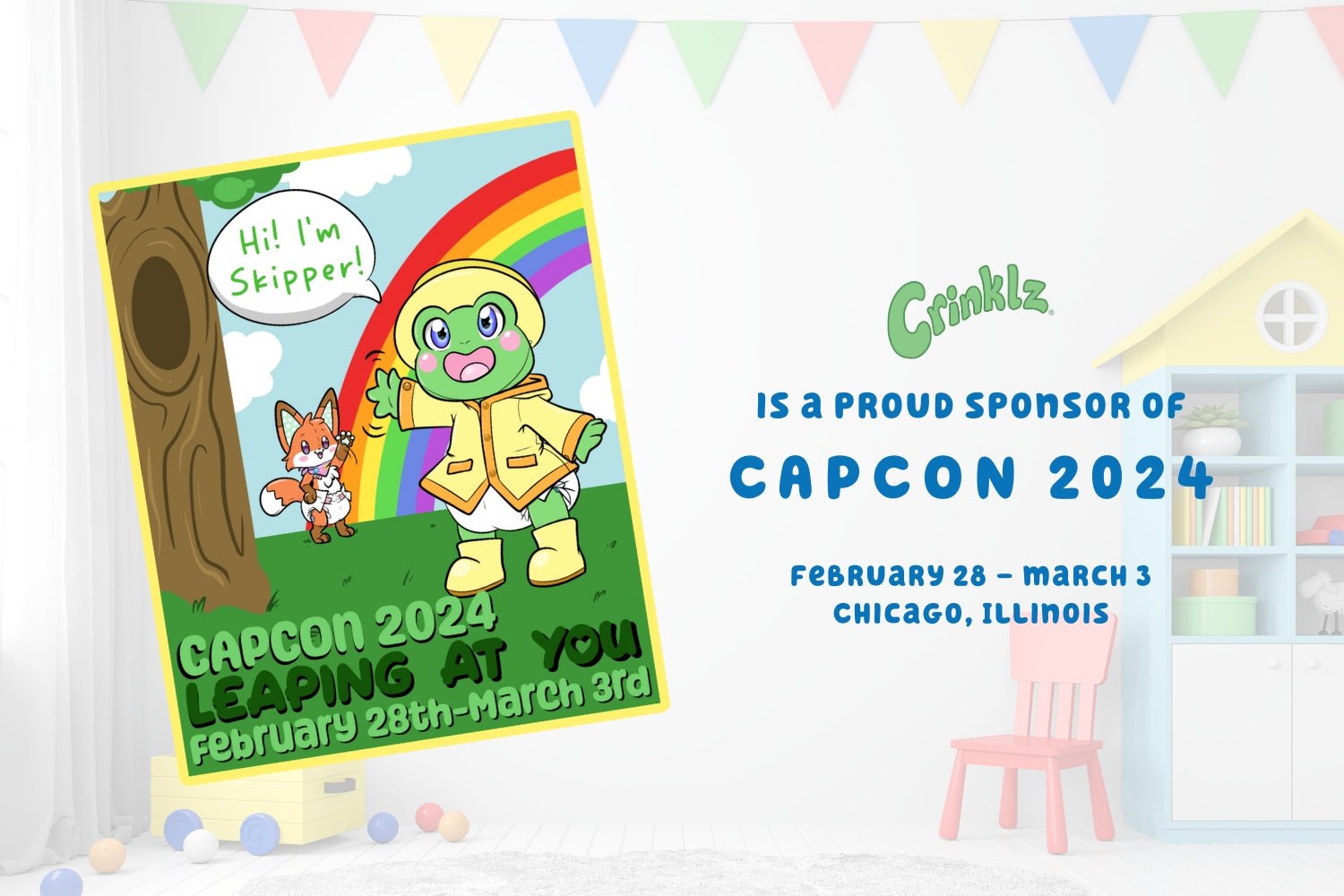 Crinklz is sponsoring CAPCon 2024 - Crinklz