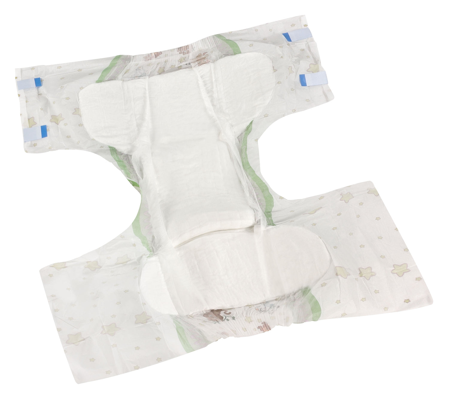 Crinklz Original adult diaper unfolded