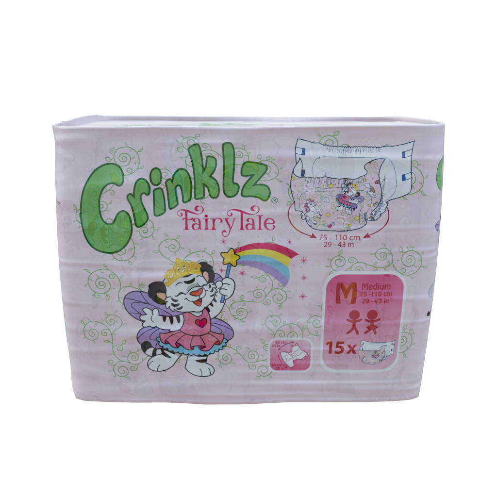 Crinklz Fairy Tale adult diaper polybag 3D model