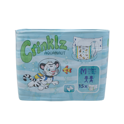 Crinklz Aquanaut adult diaper polybag 3D model
