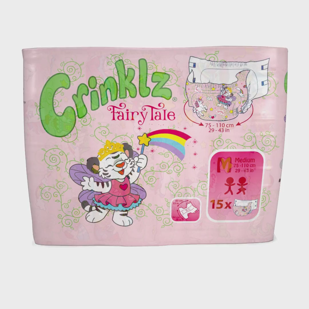 Crinklz Fairy Tale Adult Diapers